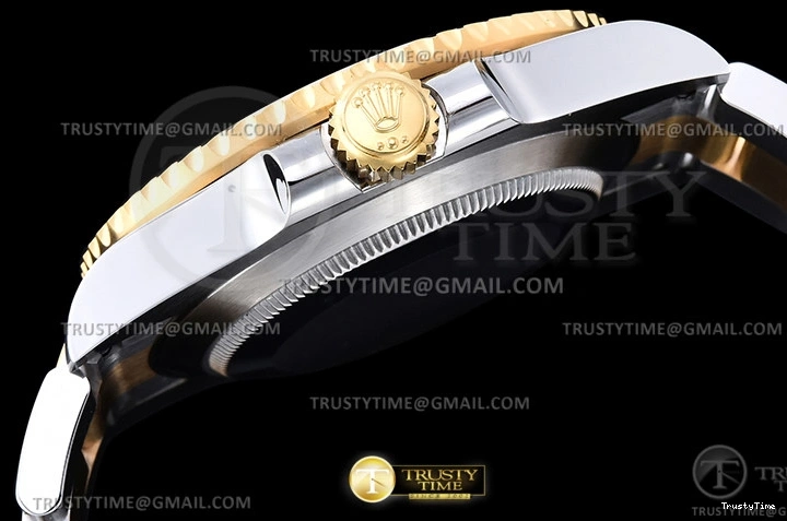 1229 RelaxedFit Submariner 116613LN 904L YG SS Blk VSF VS 1092